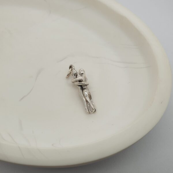 Silver Hugging Charm