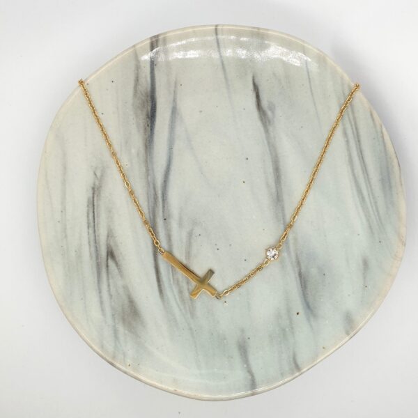Gold Bling Holy Necklace