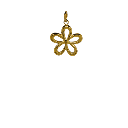 Gold Flower Charm