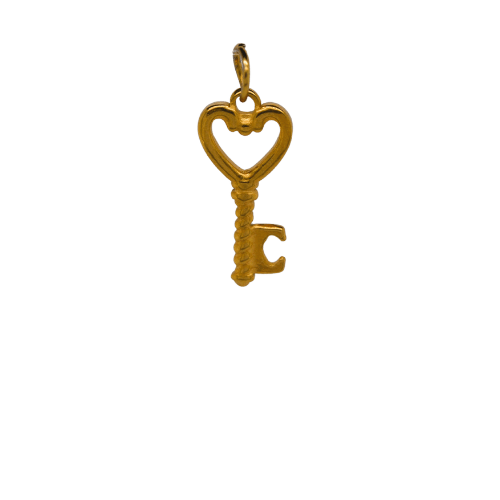Gold Key Charm