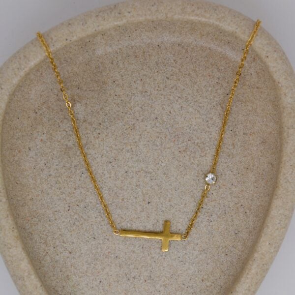 Gold Bling Holy Necklace