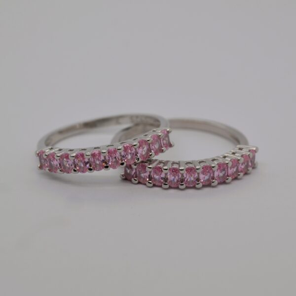 Pink Oval Ring