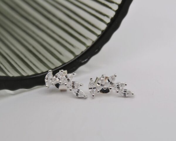 Bling Wing Stud Earrings