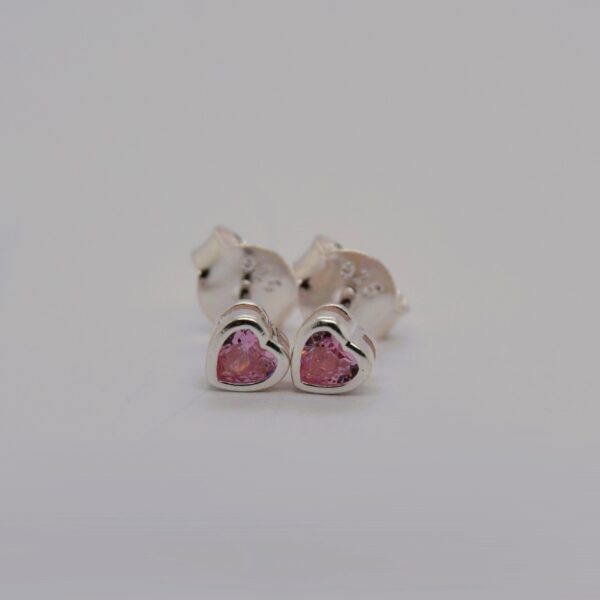 Heart Stud Earrings