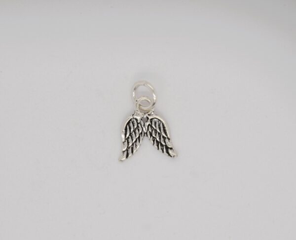 Silver Wings Charm