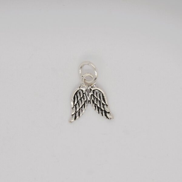 Silver Wings Charm