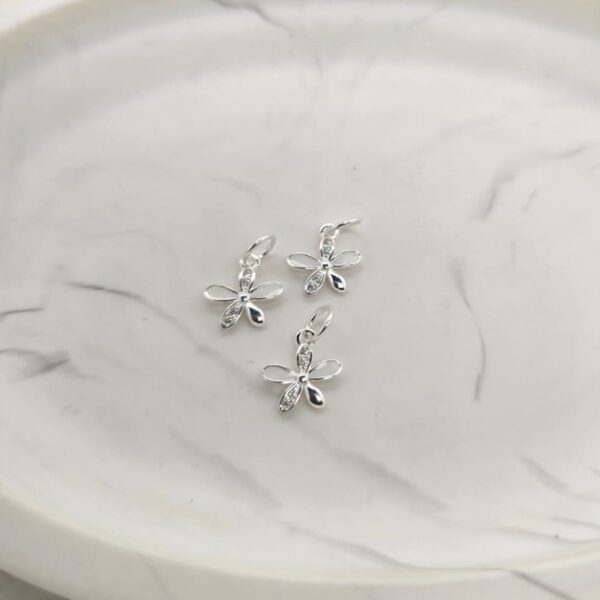 Small Silver Flower