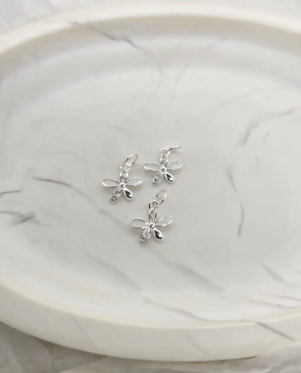 Small Silver Flower