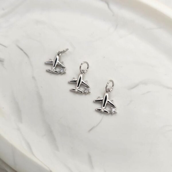 Silver Plane | Travel Charm