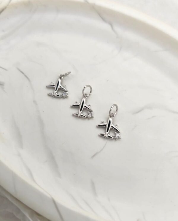 Silver Plane | Travel Charm