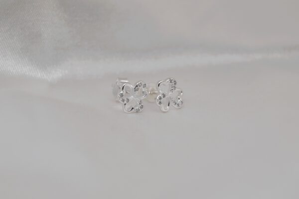 Bling Clover Studs