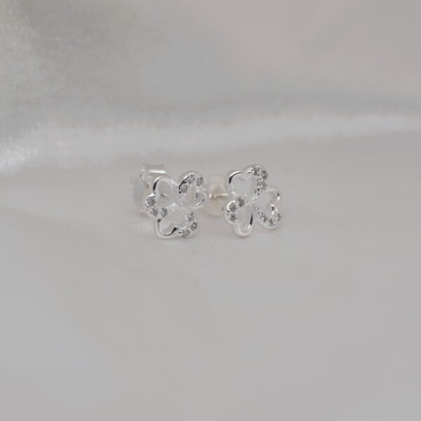 Bling Clover Studs