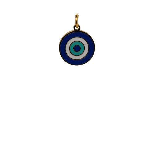 Gold Evil-Eye Charm
