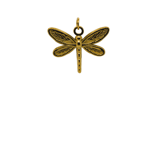 Dragonfly Gold Charm
