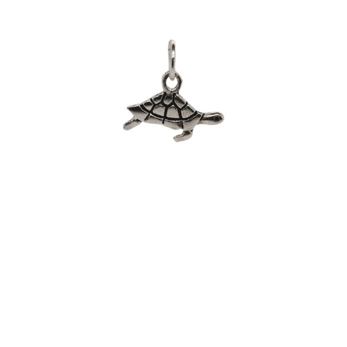 Silver Turtle Charm