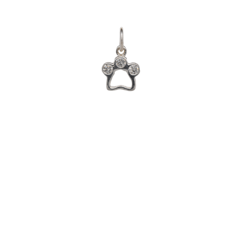 Sterling Silver Animal Paw