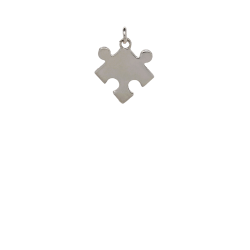 Silver Puzzle Charm