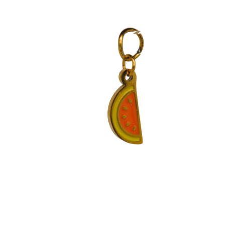 Gold Watermelon Charm