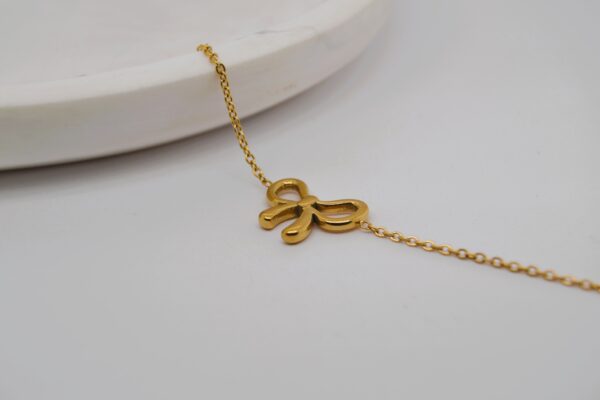 Gold Bow Bracelet