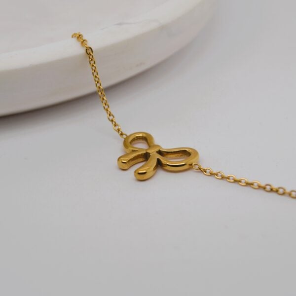 Gold Bow Bracelet