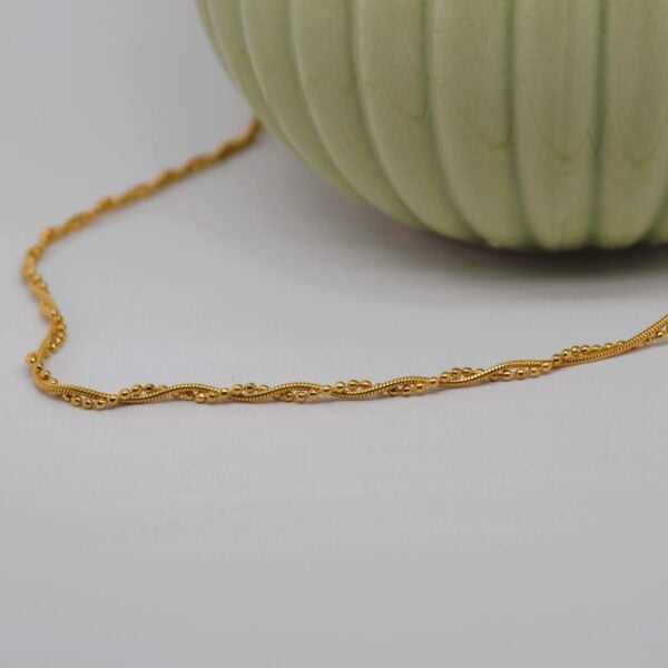 Twisty Gold Necklace