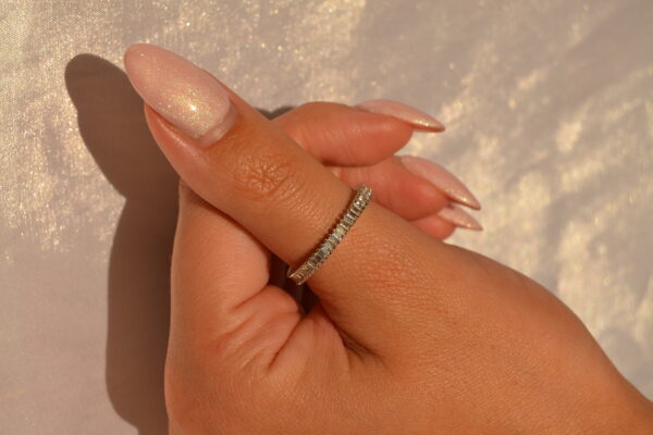 Gwen Sterling silver ring