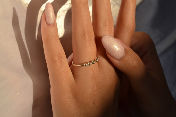 Anxiety Ring Sterling Silver