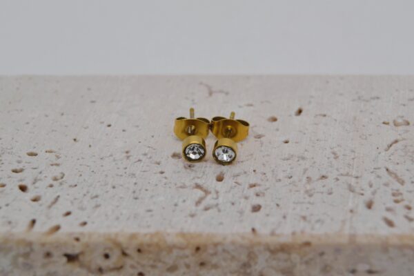 Bling Gold Stud