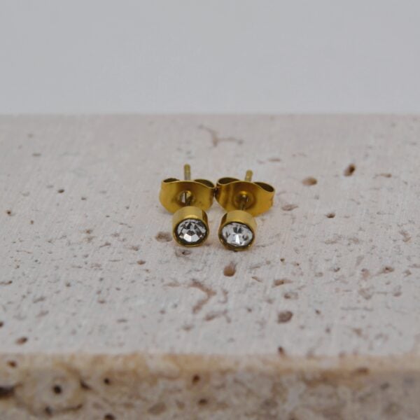 Bling Gold Stud
