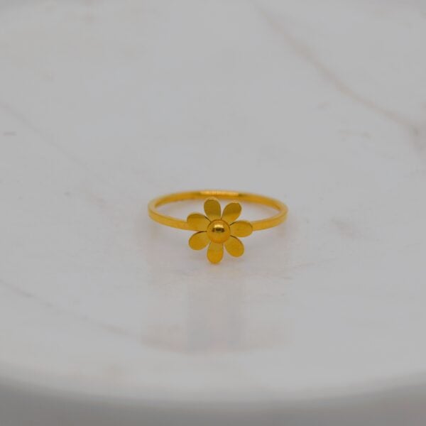 Gold Daisy Ring