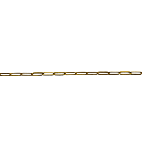 Diamond Cut Paperclip Chain