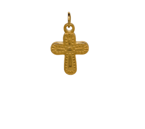Detailed Cross Charm