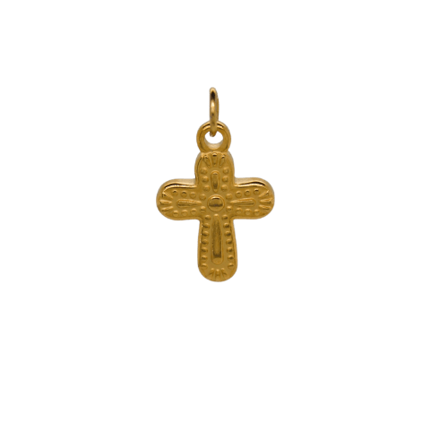 Detailed Cross Charm