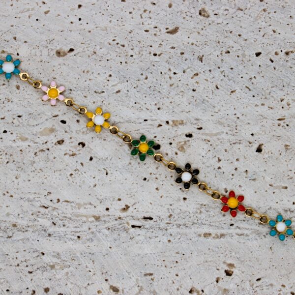 Multicolor Gold Bracelet
