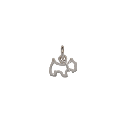 Silver Scoty Charm