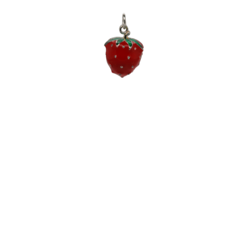 3D Strawberry Charm