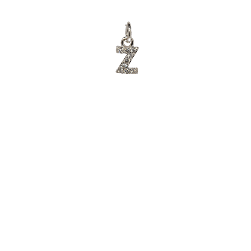 Cut-out Bling Initial Z