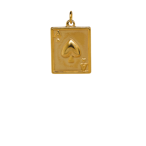 Gold Ace Card