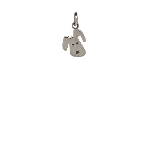 Silver Doggie Charm