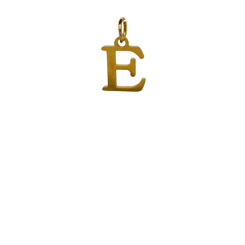 Cut-out Initial E