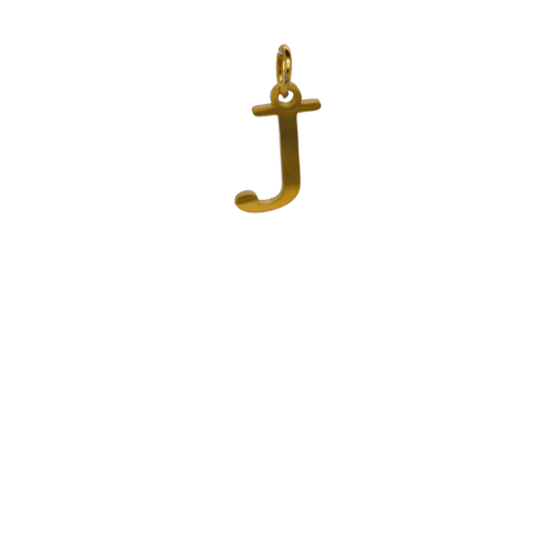 Cut-out Initial J