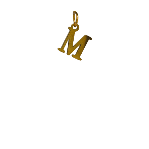 Cut-out Initial M
