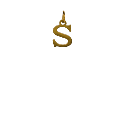 Cut-out Initial S