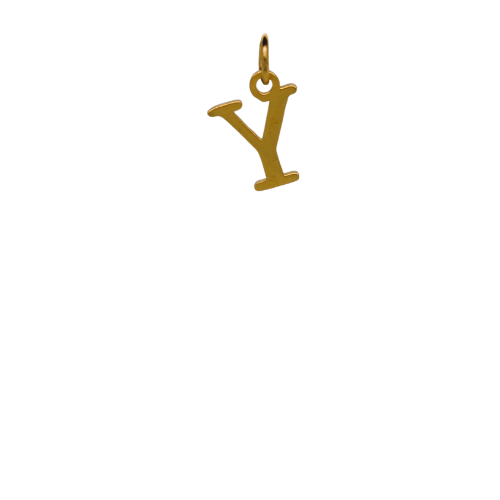 Cut-out Initial Y