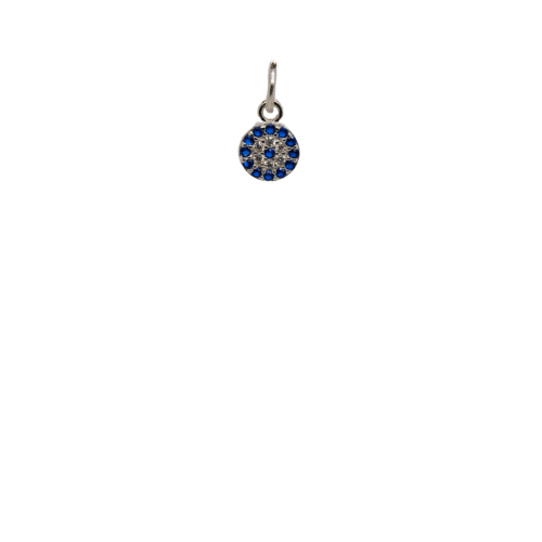 Bling Round Evil-Eye