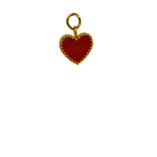 Red and Gold Heart