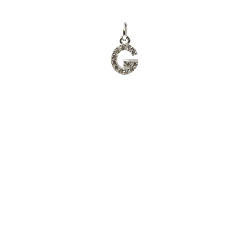 Cut-out Bling Initial G