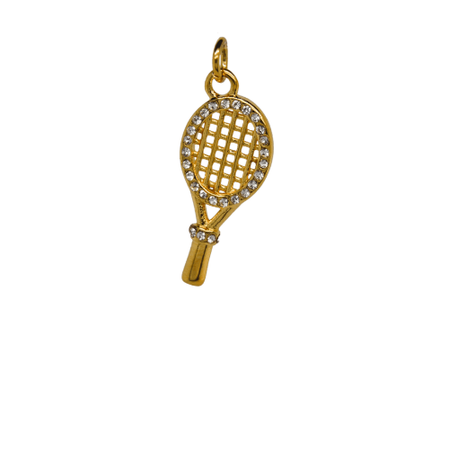 Gold Tennis Racket