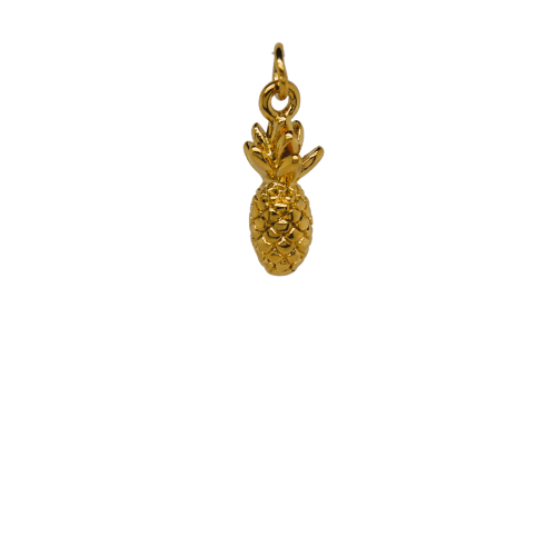 Gold Pineapple Charm