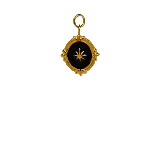 Black and Gold Star